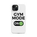 Iphone 14 Uyumlu Fitness Gym Mode On Desenli Lansman Kılıf