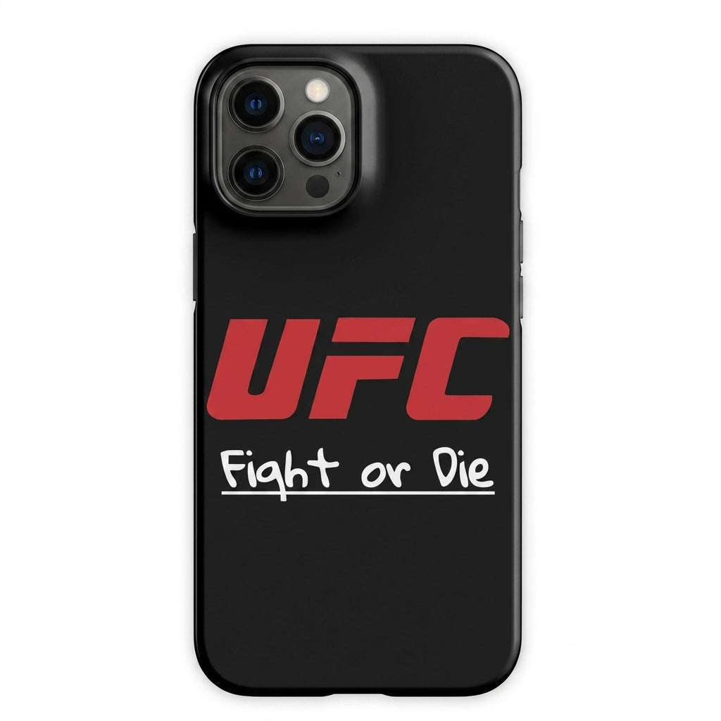 Iphone 14 Uyumlu Ufc Fight Or Die Desenli Lansman Kılıf
