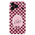 iPhone 17 Pro Max Pembe Cowboy Protect Slim Parlak Tam Kaplayan Baskı Kamera Korumalı Telefon Kılıfı
