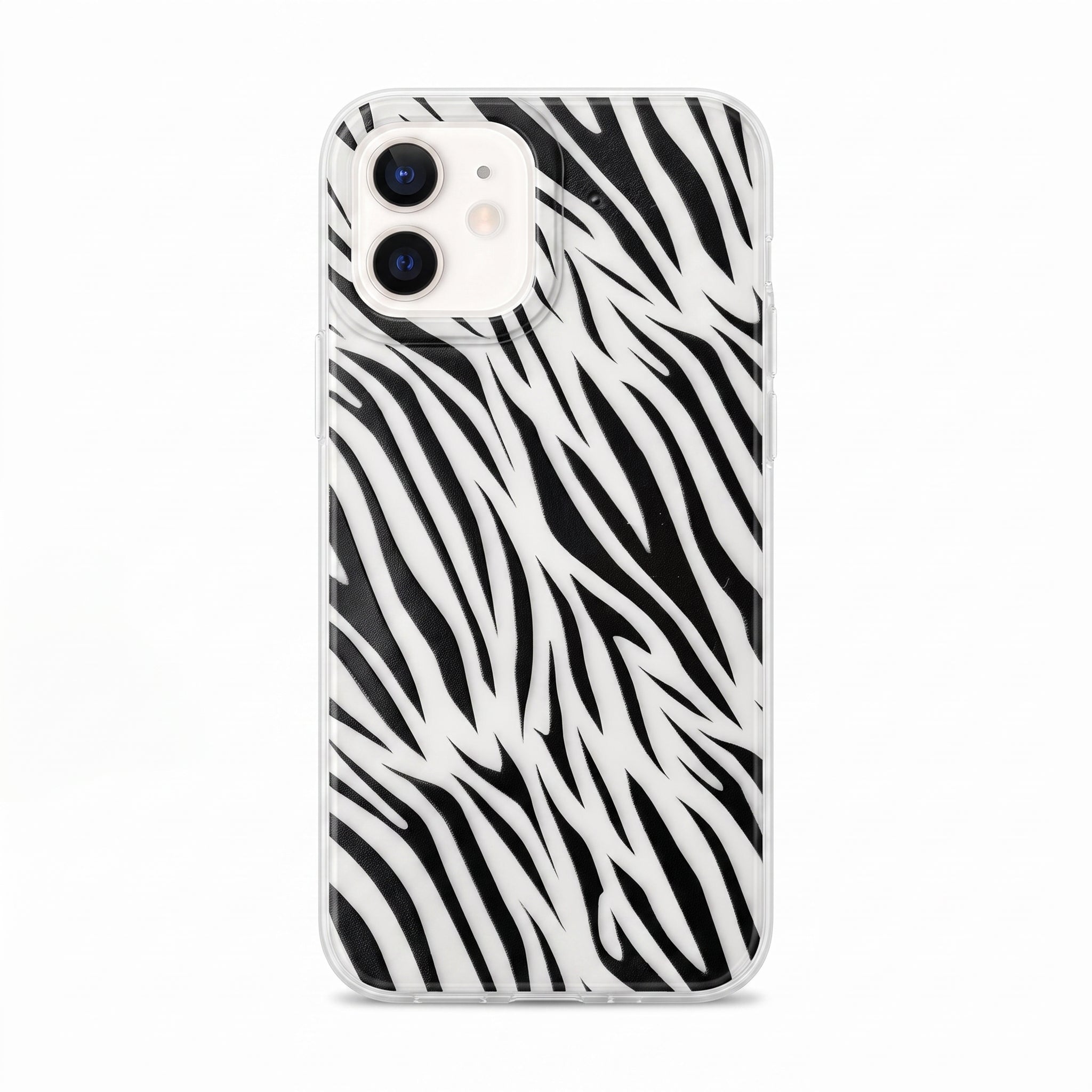 Zebra Desenli İphone 12 12 Pro Kılıf