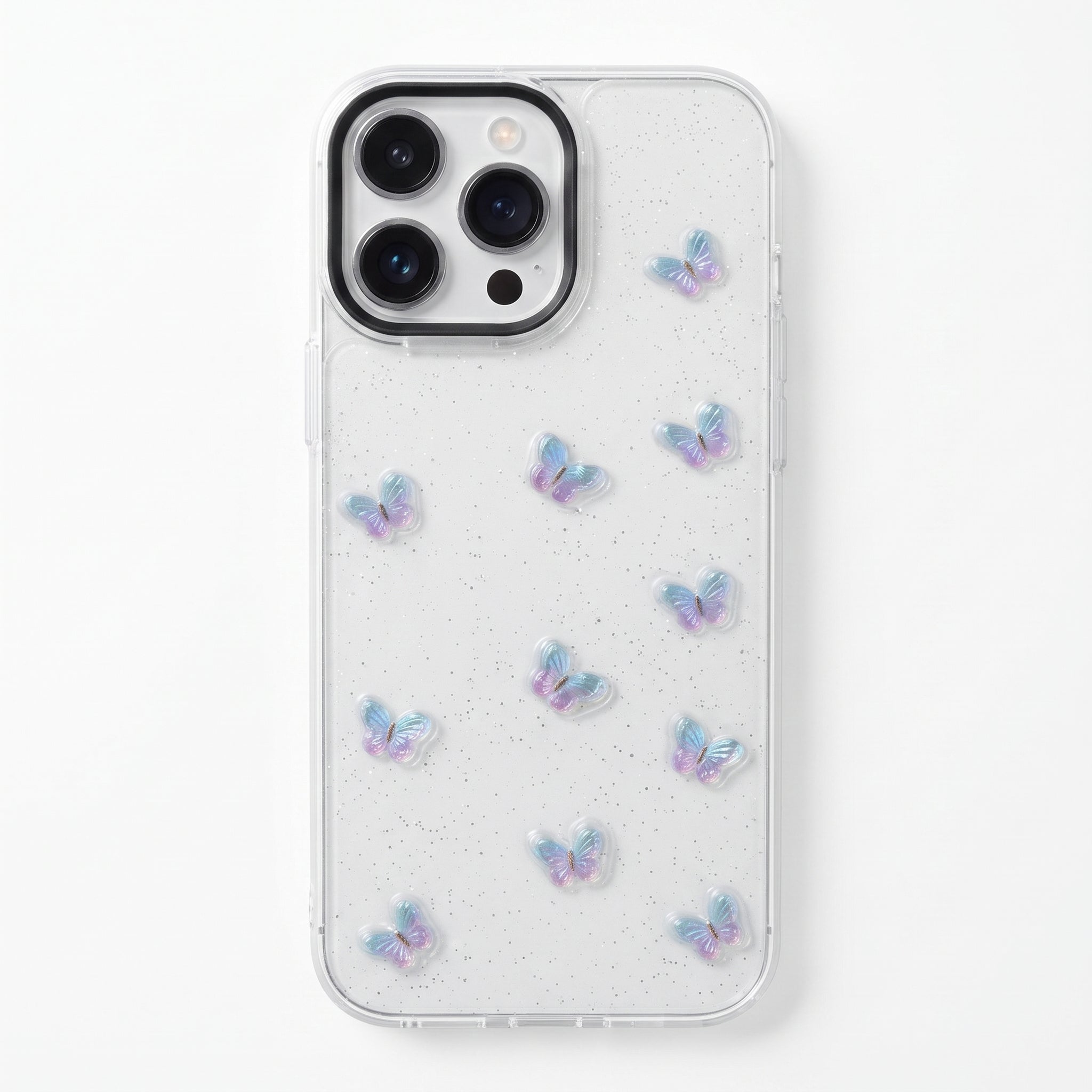 Iphone 17 Uyumlu Mini Kelebek Oyuncak Tasarımlı Silikon Kılıf