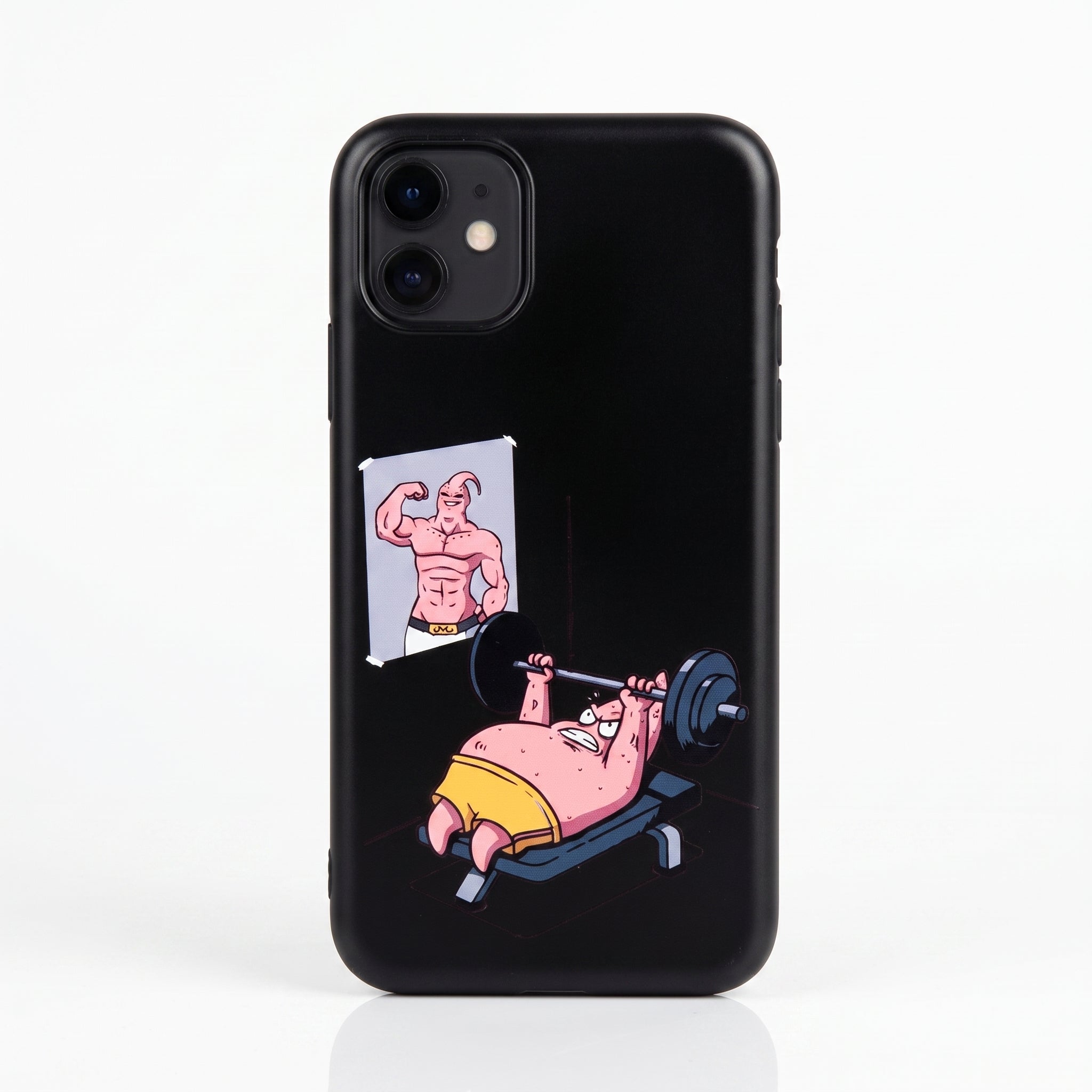 Iphone 11 Uyumlu Patrick Star Fitness Desenli Lansman Kılıf