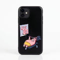 Iphone 13 Uyumlu Patrick Star Fitness Desenli Lansman Kılıf
