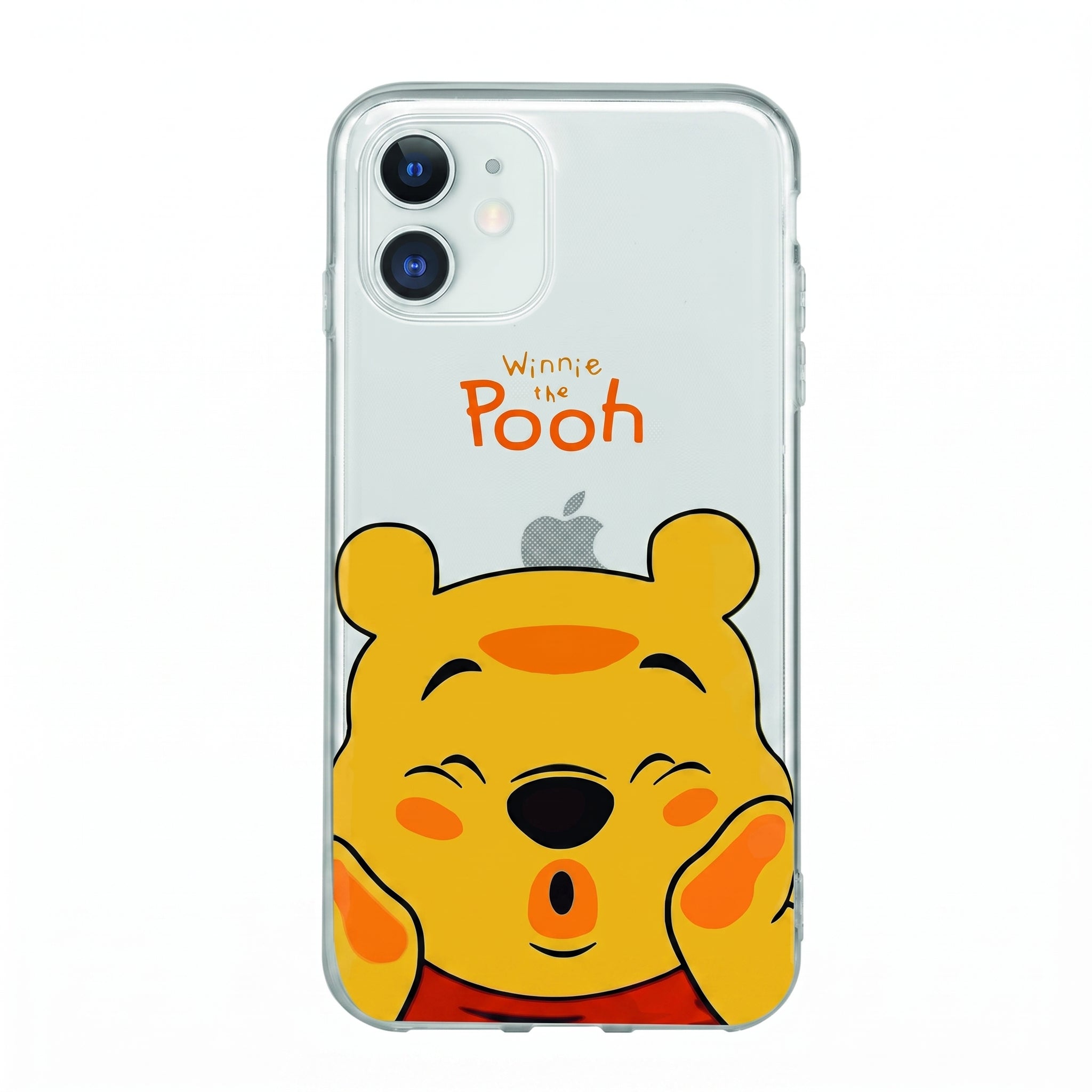 Iphone 11 Uyumlu Winnie The Pooh Desenli Şeffaf Telefon Kılıfı