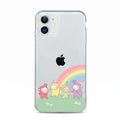 Iphone 11 Uyumlu Teletubbies Desenli Şeffaf Telefon Kılıfı