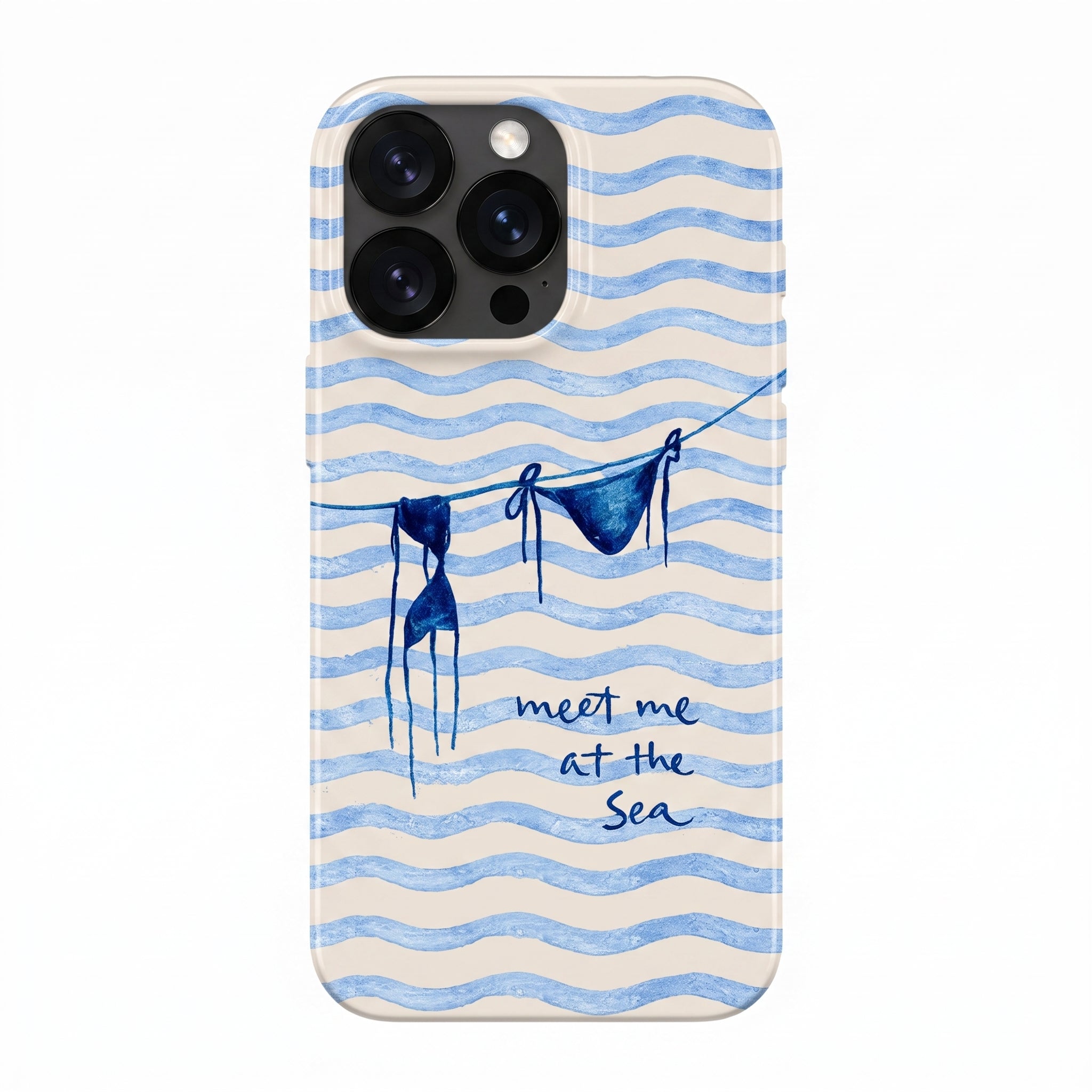 iPhone 17 Pro Max Bikini Protect Slim Parlak Tam Kaplayan Baskı Kamera Korumalı Telefon Kılıfı