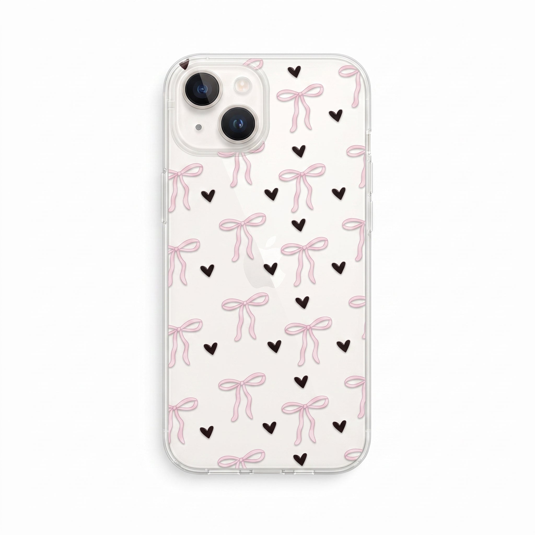 Iphone 15 - 14 - 13 Uyumlu Shine Fiyonk Renk Geçişli Parlak Tasarımlı Silikon Kılıf